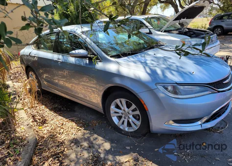 2015 Chrysler 200 Limited from USA, damaged, VIN 1C3CCCAB0FN656088